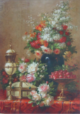 大芬村纯手绘油画 订做油画 欧式古典花卉