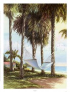 海边的椰林 大海景油画  酒店油画 客厅油画 走道油画