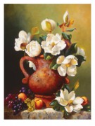 古典花卉油画 GDH011