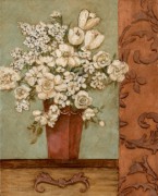 装饰花卉油画 纯手绘油画HHZS005