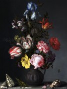 古典花卉油画 GDH67
