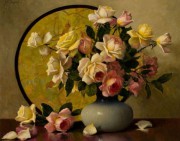 餐厅油画 古典花卉 xsh027