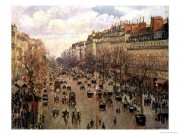 巴黎街景油画 BLJJ0151