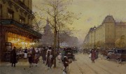 巴黎街景油画 BLJJ0185