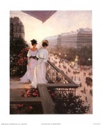 巴黎街景油画 BLJJ0156