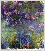 莫奈油画 印象花卉  Claude Monet082