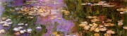 莫奈油画 荷塘景   Claude Monet0100