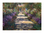 莫奈油画 印象花园景 101