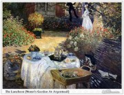 莫奈油画 Claude Monet 花园003