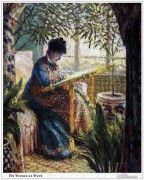 莫奈油画 Claude Monet 妇女