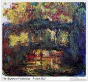 莫奈油画 Claude Monet 日本桥