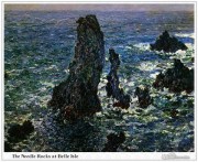莫奈油画 Claude Monet 印象海景