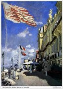 莫奈油画 Claude Monet 城市街景