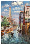 威尼斯风景油画 大芬村油画 WNS001