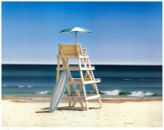 海边的沙滩油画 手绘油画 DHST026
