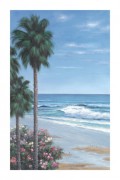 海边的沙滩油画 手绘油画 DHST042