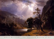 古典风景油画 高山流水油画 GSLS068