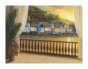 威尼斯风景 酒店装饰油画 手绘油画 035
