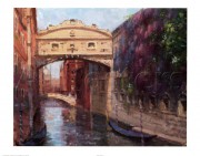 威尼斯风景 酒店装饰油画 手绘油画 041