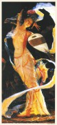 中国宫廷油画 仕女  中国古代人物 023