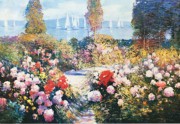 花园景油画  欧式油画 059