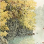 酒店油画   中国画山水油画  081