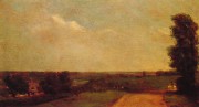约翰·康斯特布尔  英国乡村风景油画 210