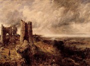 约翰·康斯特布尔 英国乡村风景油画 200