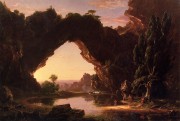大峡谷 风景油画 古典风景油画252