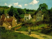 毕沙罗 Camille Pissarro 油画 世界名画 印象派油画 005