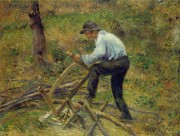 毕沙罗 Camille Pissarro 油画 世界名画 印象派油画 011