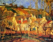 毕沙罗 Camille Pissarro 油画 世界名画 印象派油画 004