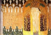 克里姆特 Gustav Klimt 抽象油画 004