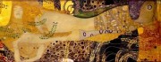 克里姆特 Gustav Klimt 抽象油画 016