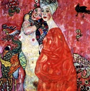 克里姆特 Gustav Klimt 抽象油画 034
