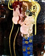 克里姆特 Gustav Klimt 抽象油画 007