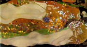 克里姆特 Gustav Klimt 抽象油画 017
