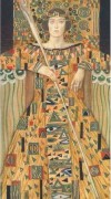 克里姆特 Gustav Klimt 抽象油画 027