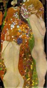 克里姆特 Gustav Klimt 抽象油画 024