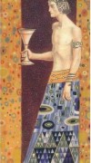 克里姆特 Gustav Klimt 抽象油画 019