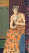 克里姆特 Gustav Klimt 抽象油画 029