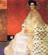 克里姆特 Gustav Klimt 抽象油画 003