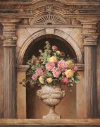 古典花卉油画 欧式油画 餐厅油画151