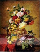 古典花卉油画 欧式油画 别墅配画 065