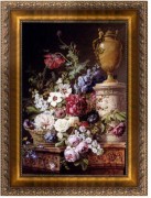 古典花卉油画 欧式油画 餐厅油画144