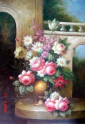 古典花卉油画 欧式油画 别墅配画 097
