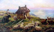 羊油画 动物油画 手绘油画 016