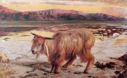 羊油画 动物油画 手绘油画 027