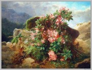 古典花卉油画 别墅油画 162