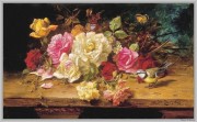 古典花卉油画 别墅油画 163
